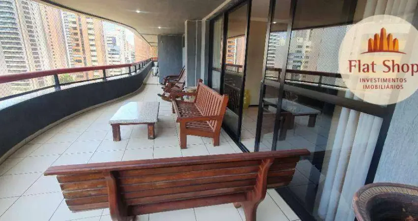 Apartamento com 4 dormitórios à venda, 305 m² por R$ 2.300.000,00 - Meireles - Fortaleza/CE