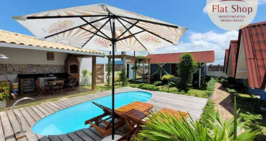 Pousada com 6 dormitórios à venda, 175 m² por R$ 800.000,00 - Icaraizinho de Amontada - Amontada/CE