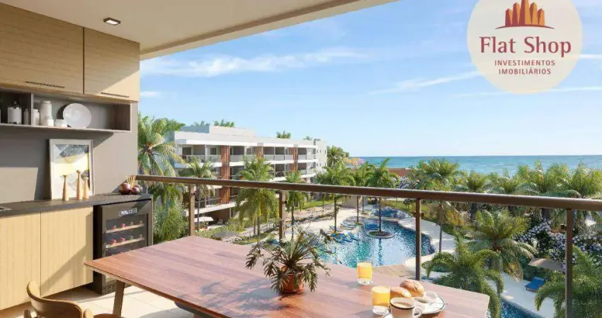 Apartamento com 1 dormitório à venda, 41 m² por R$ 465.696,19 - Porto das Dunas - Aquiraz/CE