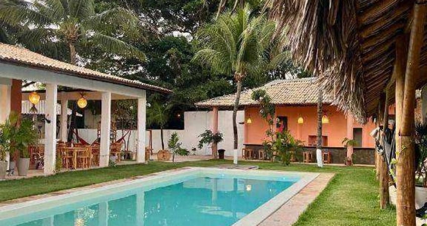 Pousada com 8 dormitórios à venda, 429 m² por R$ 3.800.000,00 - Cumbuco - Caucaia/CE