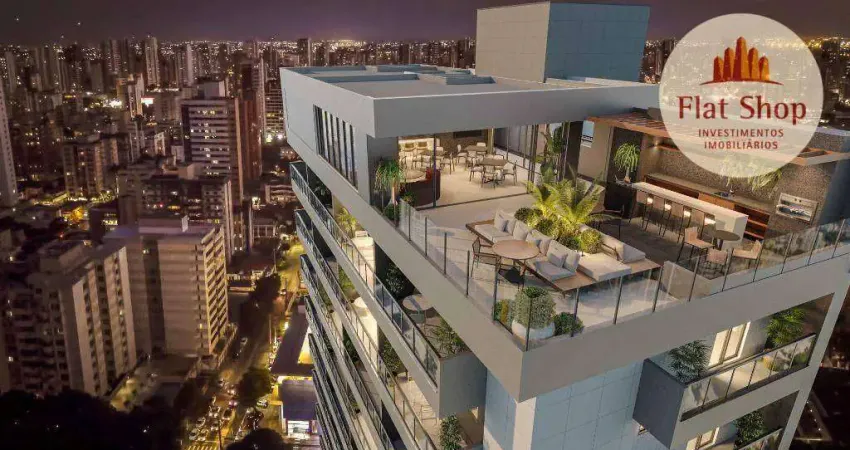 Apartamento com 1 dormitório à venda, 40 m² por R$ 520.000,00 - Aldeota - Fortaleza/CE