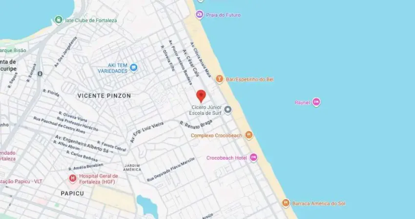 Terreno comercial à venda no Vicente Pinzon, Fortaleza