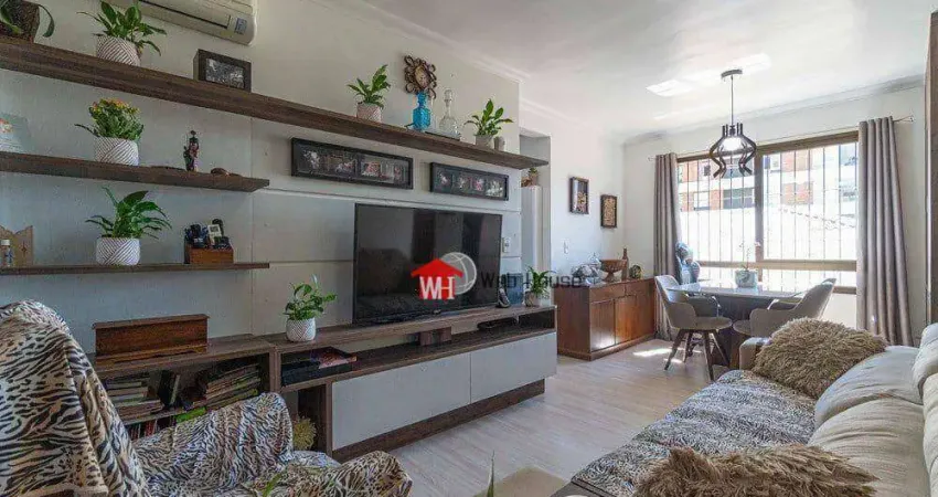 Apartamento com 3 dormitórios à venda, 80 m² por r$ 580.000 - menino deus - porto alegre/rs