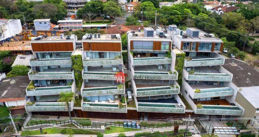 Apartamento à venda, 382 m² por r$ 4.490.000,00 - três figueiras - porto alegre/rs