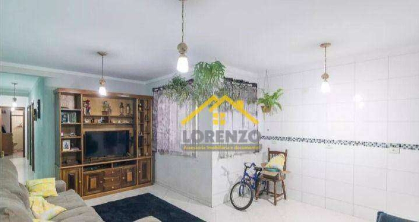 Cobertura com 3 dormitórios à venda, 144 m² por R$ 650.000,01 - Vila Alzira - Santo André/SP
