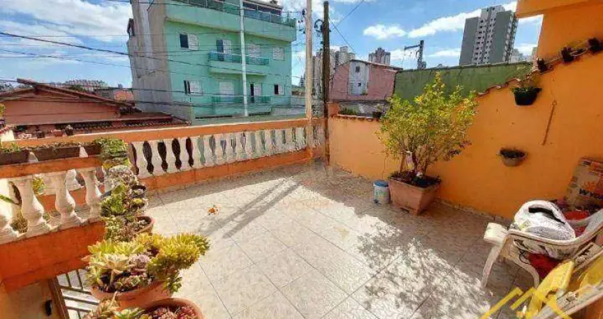Sobrado com 2 dormitórios à venda, 218 m² por R$ 750.000,00 - Vila Floresta - Santo André/SP