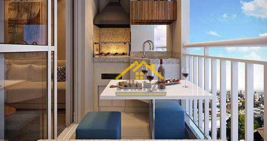 Apartamento com 2 dormitórios à venda, 64 m² por R$ 613.487,81 - Campestre - Santo André/SP