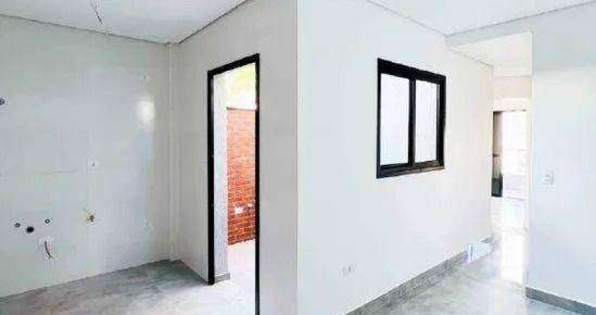 Apartamento com 2 dormitórios à venda, 47 m² por R$ 399.000,00 - Vila Pires - Santo André/SP