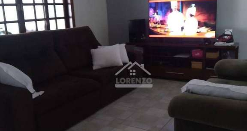 Casa com 3 dormitórios à venda, 182 m² por R$ 650.000,00 - Vila Scarpelli - Santo André/SP