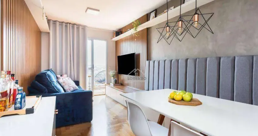 Apartamento com 1 dormitório à venda, 41 m² por R$ 411.000,00 - Vila Alpina - Santo André/SP