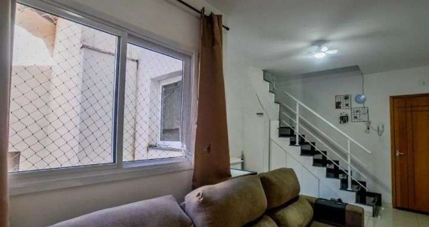 Cobertura com 2 dormitórios à venda, 106 m² por R$ 530.000,00 - Vila Scapelli - Santo André/SP