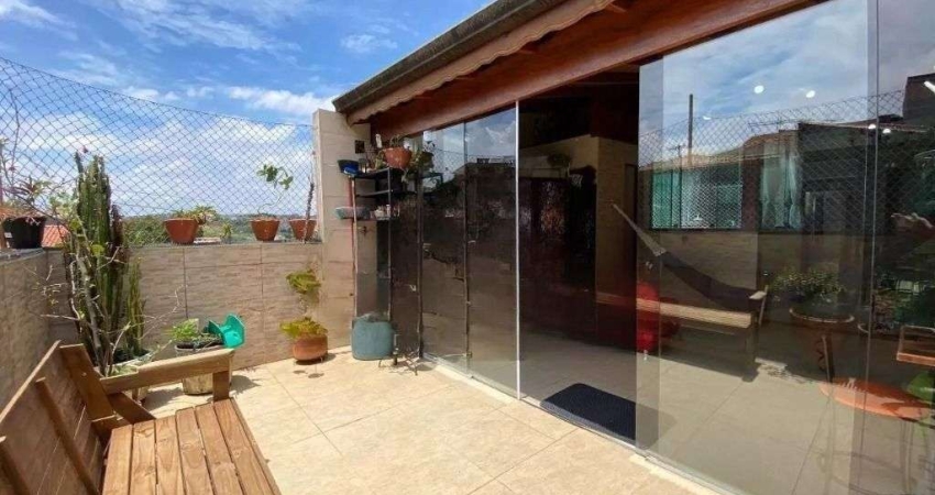 Cobertura com 2 dormitórios à venda, 104 m² por R$ 425.000,00 - Vila Pires - Santo André/SP