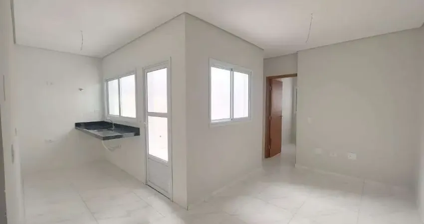 Apartamento com 2 dormitórios à venda, 44 m² por r$ 350.000,00 - vila scarpelli - santo andré/sp