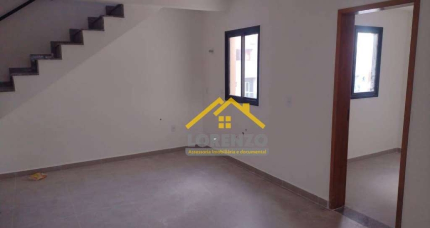Cobertura com 2 dormitórios à venda, 89 m² por R$ 480.000,00 - Jardim Ocara - Santo André/SP