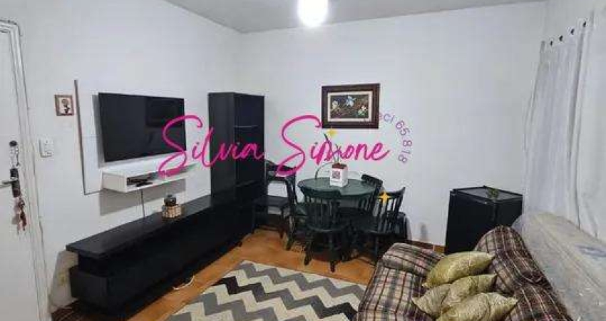 Apartamento para Venda em Santos, José Menino, 1 dormitório, 1 banheiro, 1 vaga