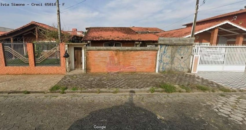 Casa para Venda em Mongaguá, Balneário Itaóca, 3 dormitórios, 1 banheiro
