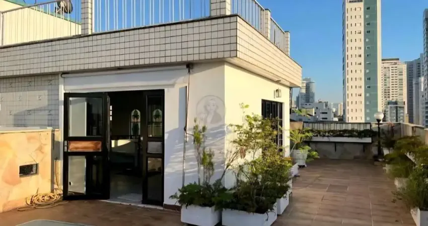 Cobertura triplex na ponta da praia vista livre | silvia simone imóveis