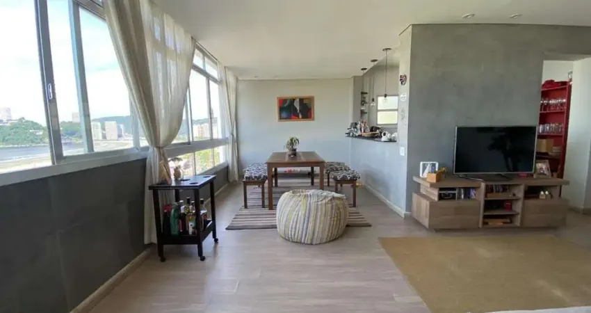 Apartamento mobiliado no boqueirao santos lazer completo | silvia simone imóveis