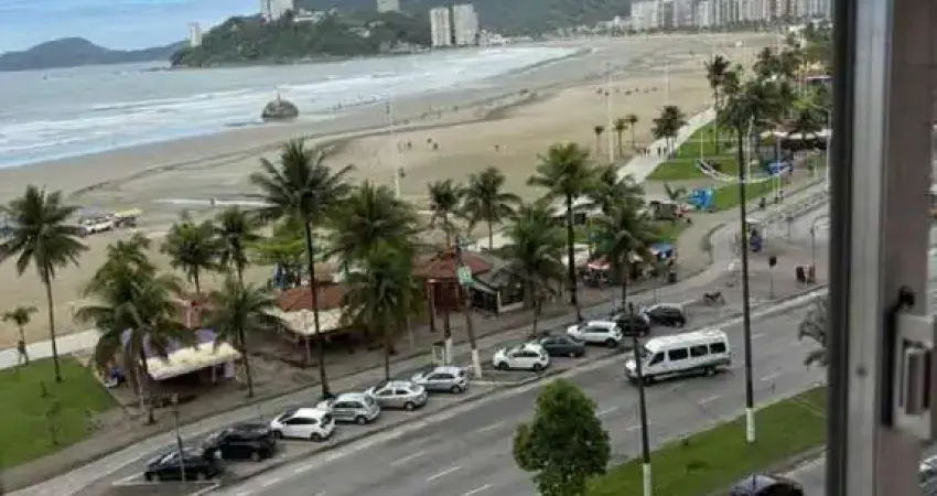 Apartamento para alugar no josé menino vista mar | silvia simone imóveis