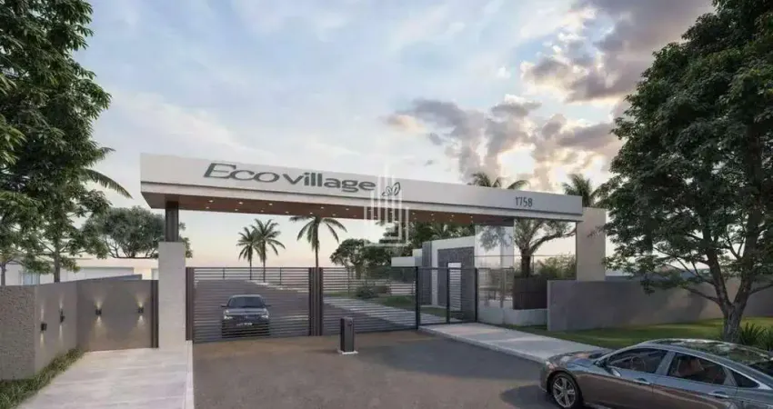 Terreno à venda no loteamento ecovillage residence em foz do iguaçu.