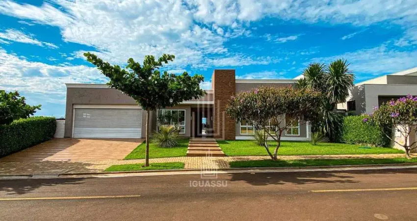 Casa térrea à venda no condomínio residencial eco bella vista em foz do iguaçu.
