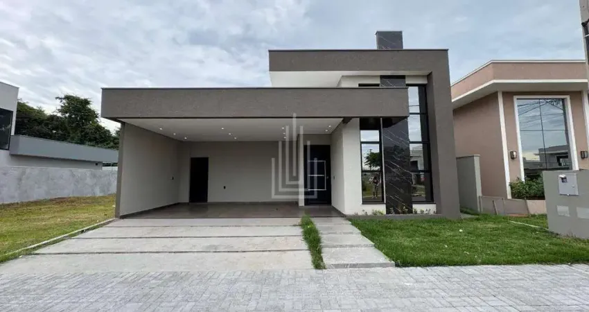 Casa à venda no condomínio residencial iguaçu em foz do iguaçu.