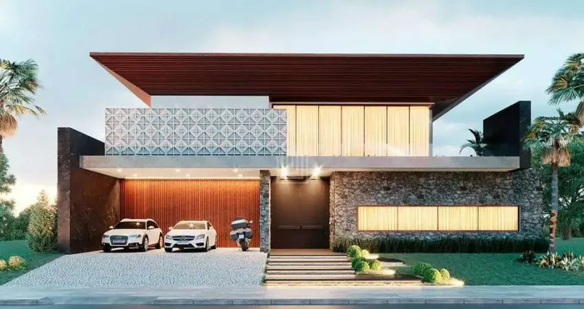 Casa à venda no condomínio village iguassu golf residence em foz do iguaçu.