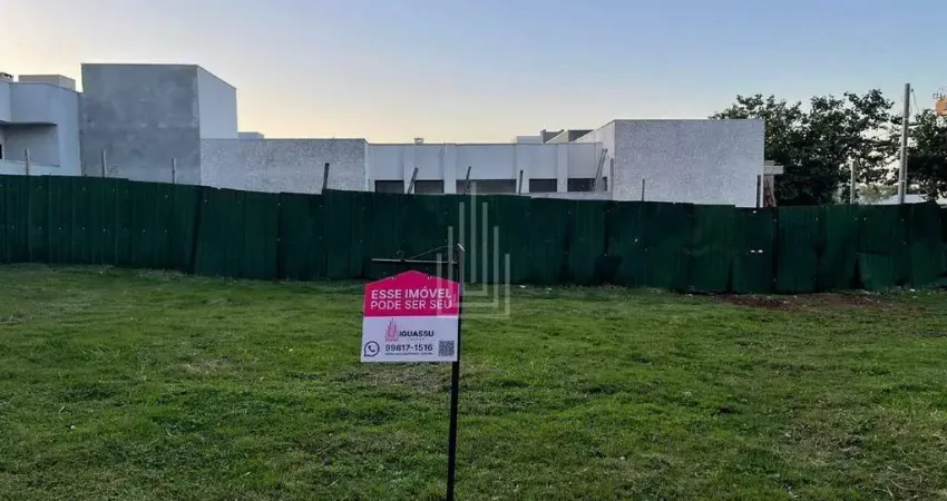 Terreno à venda no condomínio residencial safira em foz do iguaçu