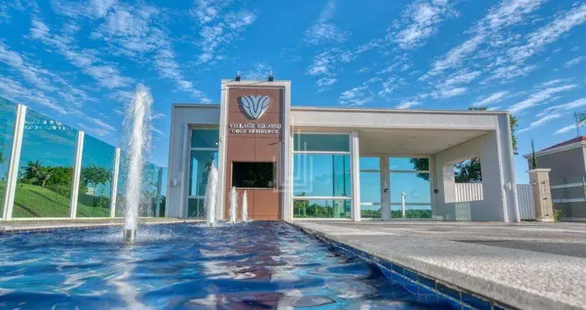 Terreno à venda no condomínio village iguassu golf residence em foz do iguaçu