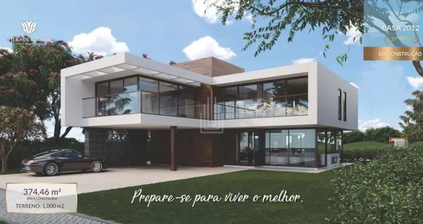 Casa alto padrão à venda no condomínio village iguassu em foz do iguaçu.