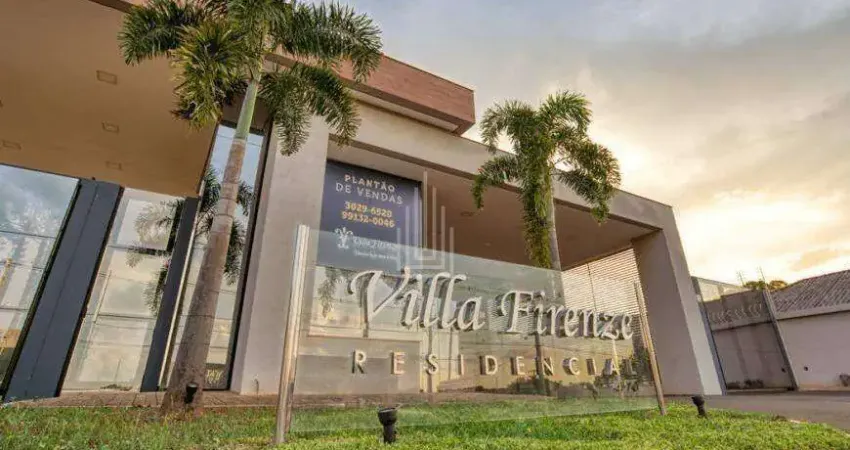 Terreno no condomínio fechado villa firenze em foz do iguaçu.