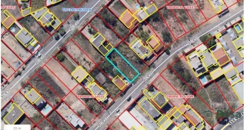 Terreno à venda no Parque Residencial Tropical Ville, Cuiabá 