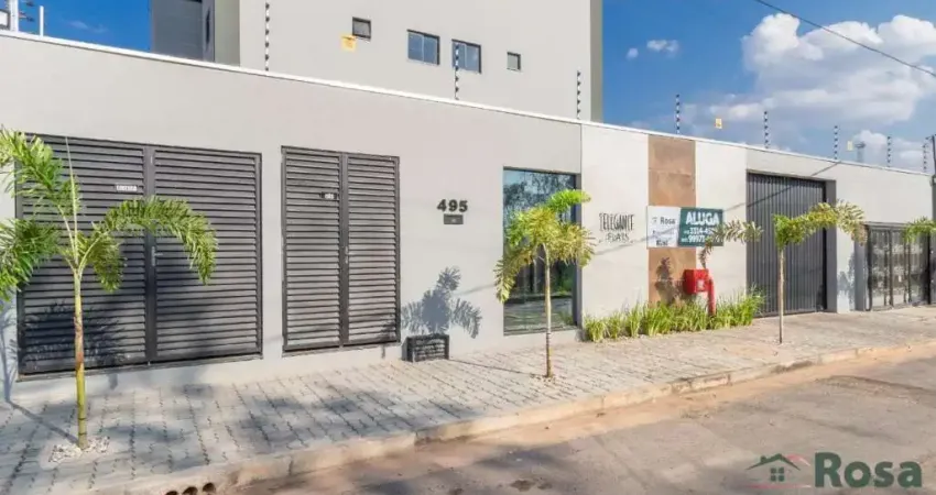 Flat mobiliado para locação no bairro santa rosa, próximo ao shopping estação, cuiabá.