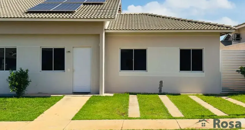 Casa em condomínio para venda com 3 quartos sendo 1 suíte, placa solar, no Bairro Chapel Do Sol, Várzea Grande! - CA6889