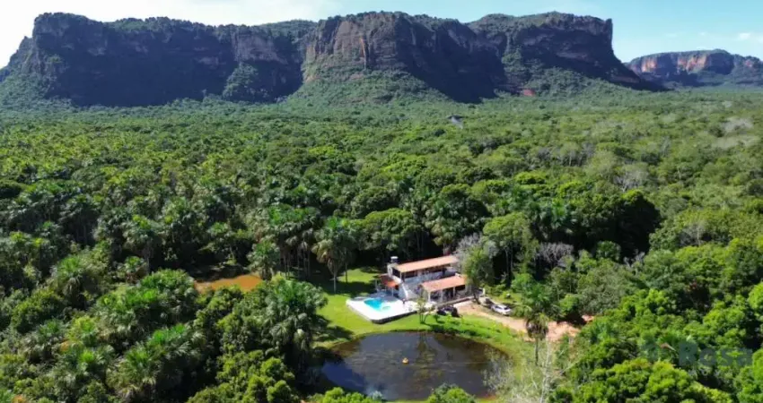 Oportunidade de Investimento - Belíssima Pousada à Venda de porteira fechada por apenas R$ 2.300.000,00, zona rural Cuiabá - PO7406