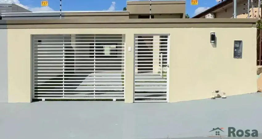 Casa térrea recém construida no recanto dos passaros, próximo da avenida das torres, cuiabá.