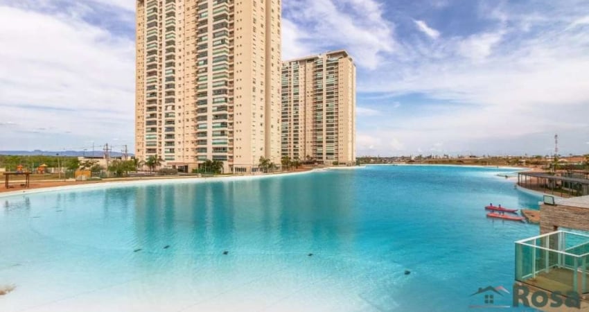 Apartamento para Venda e Locação, com 3 Suítes, completos com armários planejados e Praia Privativa no Brasil Beach, Cuiabá. - AP7787