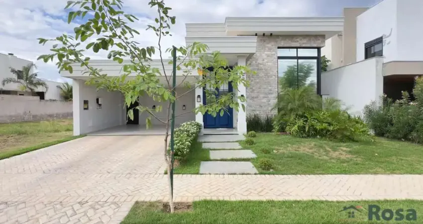 Casa térrea em arquitetura neoclássica com 3 suítes e piscina privatiava no condomínio florais itália, jardim itália, cuiabá