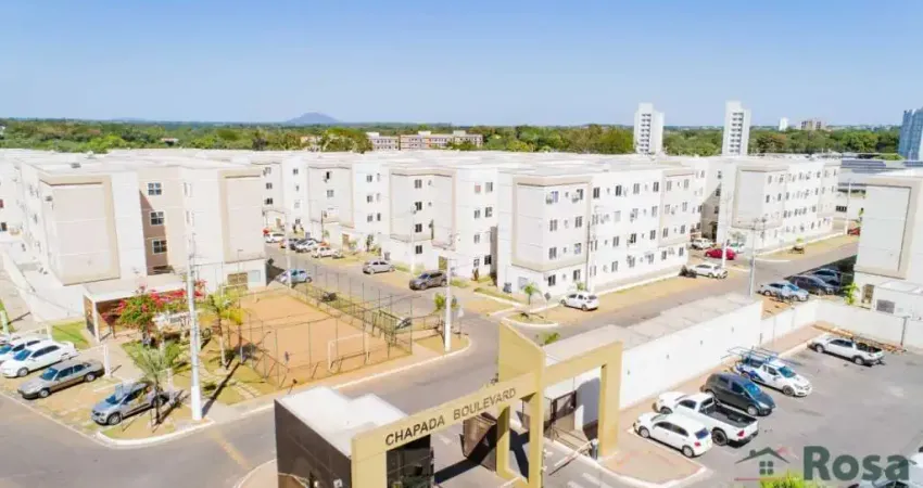 Apartamento para venda, 2 quartos com garden, no chapada boulevard, próximo da unic e univag, cuiabá. - ap8463