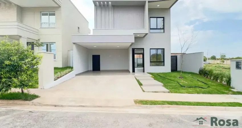 Sobrado à venda recém contruído, com 3 quarto(s) sendo 1 suíte, com cozinha gourmet e vista para piscina, no condomínio brisas, ao lado do brasil beach, cuiabá.