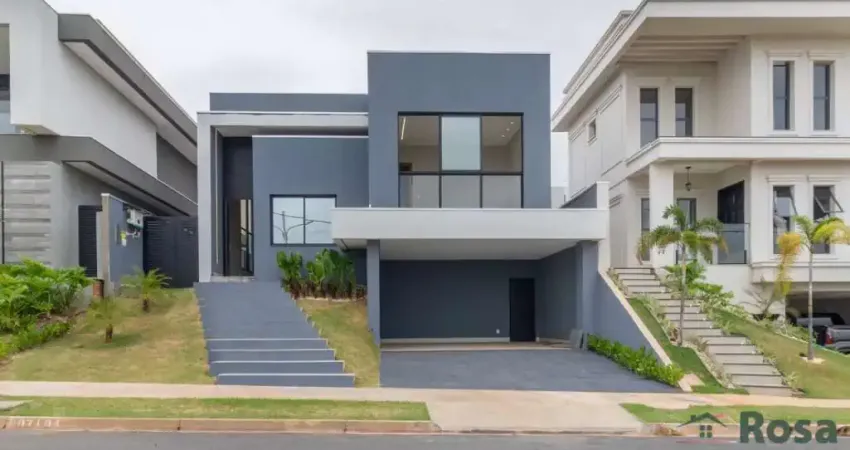 Casa à venda recém construida com 4 suíte(s), escritório, cozinha gourmet e piscina privativa no condomínio florais da mata, várzea grande. - ca8533