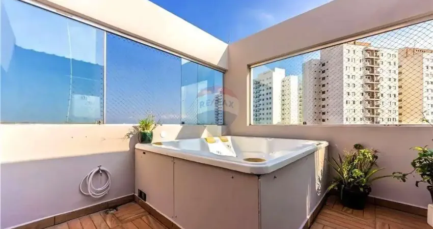 Cobertura com jacuzzi 3 dormitórios, 1 Suíte, 2 Vagas, Avenida Sargento Geraldo Santana, Jardim Marajoara R$ 1.090.000,00