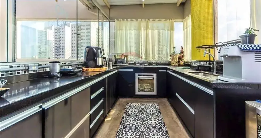 Cobertura com jacuzzi 3 dormitórios, 1 suíte, 2 vagas, avenida sargento geraldo santana, jardim marajoara r$ 1.080.000,00