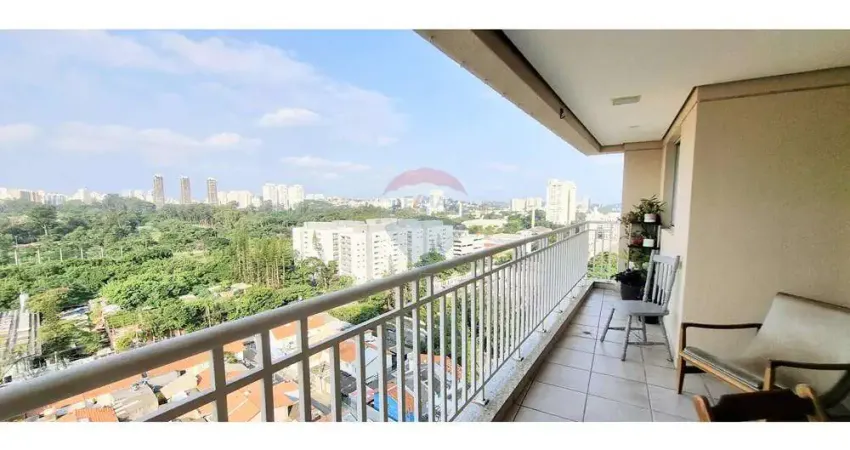 Apartamento 94m2 living clu. lb chácara flora, andar alto, varanda vista golf, 3 dormitórios, 2 vagas, r$890.000,00 jardim marajoara
