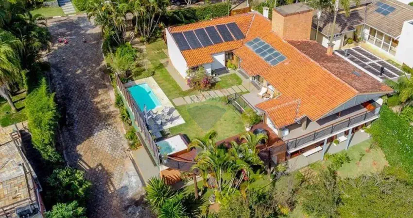 Casa no condomínio estância parque atibaia com 355 m2 au e 6 dormitórios piscina e área gourmet