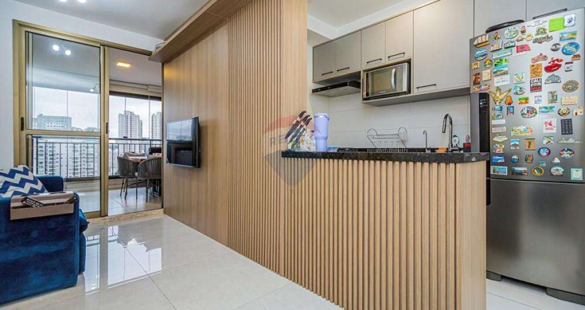Venda apartamento Rua Dr Ribeiro de Almeida, 88, 2 dormitórios 1 suíte, 1 vaga, 67 m², varanda gourmet com churrasqueira, lazer completo, R$720.000,00