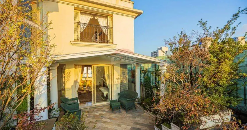 Vende triplex, dr. brasílio machado 444, 5 suítes, 551m², piscina, área gourmet, 8 vagas, r$6.992.000,00