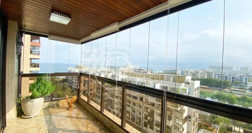 Apartamento de luxo à venda na orla da praia na barra da tijuca - 3 quartos, 1 suíte, 2 banheiros, 2 vagas - rio de janeiro-rj