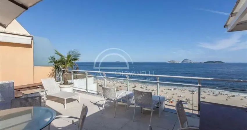 Luxuosa Cobertura à Venda em Ipanema, Rio de Janeiro-RJ: 4 Quartos, 3 Suítes, 6 Banheiros, 3 Vagas, 730m².