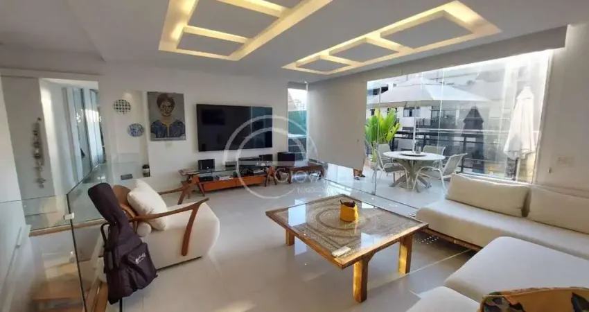 Cobertura duplex de 3 quartos/ 2 suítes á venda - barra da tijuca - abm - sol de marapendi